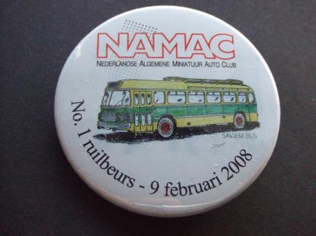 NAMAC miniatuur autobeurs Saviem busmaatschappij